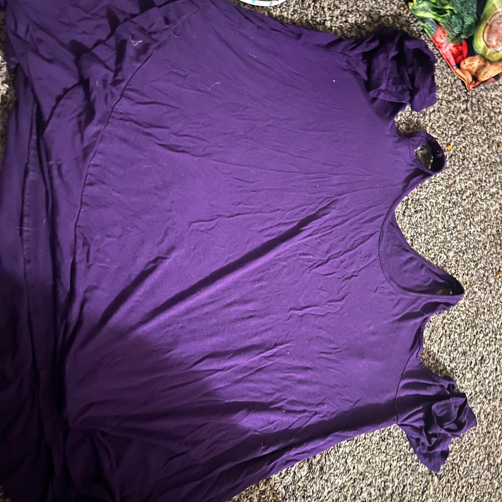 Torrid super soft knit cold shoulder top